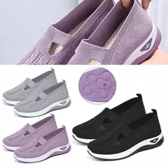 Sapatos Descalços Respiráveis para Mulheres, Sapatos Ortopédicos Confortáveis, Tênis Antiderrapantes com Suporte de Arco na internet