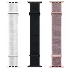 Pulseira de Nylon Respirável para Apple Watch, Alça de Substituição, Ultra 2 1, 49mm, Série 9, 8, 7, 6, 5, 4, 3, SE, 44mm, 45mm, 41 milímetros, 44 milímetros - Wolf Magazine