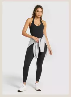 Sutiã de ioga Halter Neck feminino, camisola de alças fitness, anti-flacidez, embelezadora para as costas, alta resistência, esporte, novo, 2024 - loja online