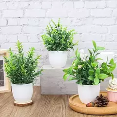Decorações De Plantas Em Vaso De Falso, Prateleiras Artificiais, Casa, Sala, Jardim, Escritório, Casamento, Quarto, Banheiro, Cena Acessórios - Wolf Magazine