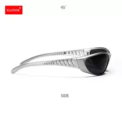 Y2K Silver Sunglasses Color Hollowed Out Futuro Sentido Da Tecnologia Hot Girls Net Red Sunglasses Mulheres Sunglasses Trendy Men na internet