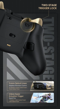 Machenike g5pro v2 controlador de jogo final gatilho óptico botão abxy joystick permutável à quente resolução 4k para switch pc na internet