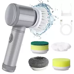 Xiaomi power purificador 5 cabeça de escova substituível elétrica rotação purificador escova limpeza do banheiro power purificador escova elétrica casa