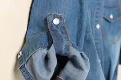 Camisa jeans de manga curta feminina, blusa curta sexy, camisas femininas, moda casual, verão, legal na internet