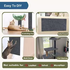 Parede auto-adesivo anti gato risco sofá diy gatos proteção contra riscos patas afiar tapete aparável gatos placa de risco ? - Wolf Magazine