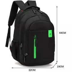 Imagem do Mochilas Oxford impermeáveis masculinas, mochila de negócios, mochila de viagem casual, mochila de estudante do ensino médio