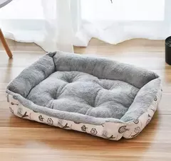 Ninho macio de algodão lavável para animais de estimação, cama de osso quente, cestas, canil, produtos para a casa, pequeno, médio, grande, cachorro, gato na internet