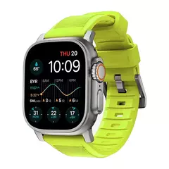 Pulseira de Silicone Suave para Relógio Apple, Ultra Band, Pulseira Desportiva em Borracha, Série iWatch 8, 7, 6, 5, 4, SE, 49mm, 45mm, 44mm, 42mm - comprar online