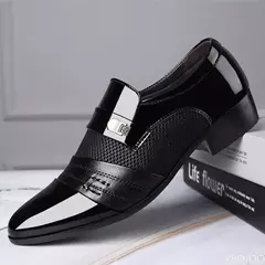 Sapatos de encochonamento de couro masculino, moda Oxfords, ternos clássicos de negócios, sapatos novos, 2020 - Wolf Magazine