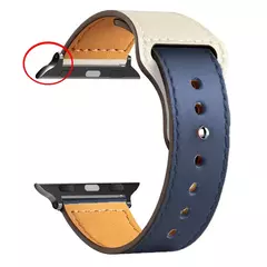 Pulseira de couro para Apple Watch Band, Sport Loop Bracelet, Ultra 2, 49mm, 44mm, 40mm, 38mm, 42mm, iWatch Series 9, 8, 7, 3, 4, 5, 6, SE, 41 milímetros, 45 milímetros - Wolf Magazine