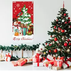 Decoração de Natal Bandeira Bandeira Pendurada Porta, Enfeites, Presentes de Natal, Decoração de Ano Novo, 2025, 2025 - loja online