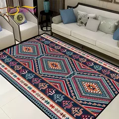 Imagem do Tapete Persa Vintage para Sala de Estar, Quarto, Boêmia, Turco, Marrocos, Tapet
