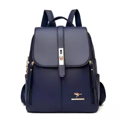 Mochilas de couro luxuosas para meninas, mochila casual, mochila vintage preta, mochilas escolares para mulheres, mochila, sac a dos - loja online