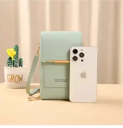 Buylor-Bolsa de couro feminina, tela sensível ao toque, bolsa para celular, bolsa de ombro pequena, macia, feminina, barata, transversal na internet