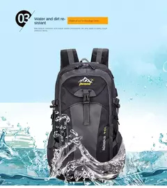 Mochila de viagem impermeável de nylon para homens, mochila de viagem casual ao ar livre, senhoras caminhadas camping montanhismo, sacos esportivos para jovens, novo - comprar online