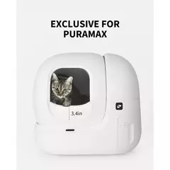 PETKIT Cerca de entrada elevada para caixa de areia de gato autolimpante PuraMax, defletor de urina anti-vazamento e maca de gato para Puramax
