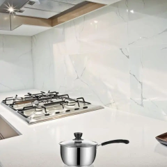 Design de tampa com panela pequena panelas de cozinha panela de sopa universal de aço inoxidável para fogão de indução e fogão a gás - Wolf Magazine