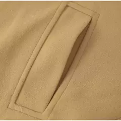 Casaco feminino elegante de peito único, manga comprida, lapela, casacos grossos quentes, outwear de bolso solto, rua alta, feminino, outono, inverno - comprar online