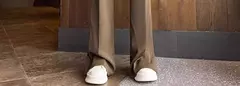 Calças largas retas para homens, terno masculino, calça preta, spandex clássico, desgaste do trabalho, roupas de alfaiataria, oferta chinesa - comprar online