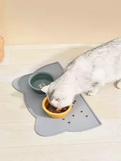 1pc placemats para animais de estimação são impermeáveis e antiderrapantes para evitar derramamentos de alimentos e água e fáceis de limpar para cães e gatos na internet
