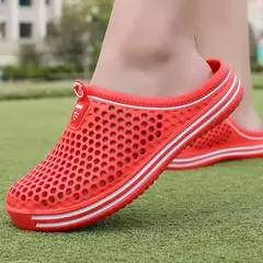 Sandálias antiderrapantes confortáveis para homens, chinelos de verão, mulas clássicas, escorregadores de praia, ao ar livre, moda, novas
