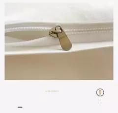 Conjunto de quatro peças de algodão grampeado longo para mãe e bebê, lençóis bordados emendados, capas de colcha, cama de alta qualidade na internet