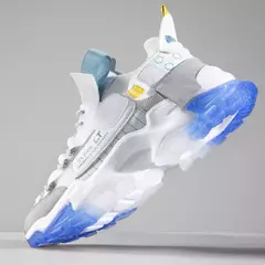 Sapato Masculino Tênis Masculinos, Casuais, de Luxo, Confortáveis, Tênis de Treinamento, Respiráveis, Estilo Mocassim, de Corrida