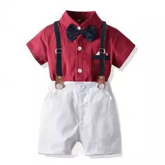 Roupa de aniversário de algodão para recém-nascidos, macacão formal, macacão infantil, roupas para 3, 6, 9, 12, 18, 24 meses, verão - Wolf Magazine