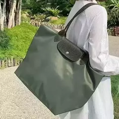Bolsa De Ombro De Nylon Com Grande Capacidade, Bolsa Clássica, Sacos De Designer Dobráveis, Tote Casual, De Alta Qualidade, Moda - Wolf Magazine