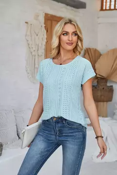 Blusas vintage de grandes dimensões para mulheres, monocromáticas, casuais e soltas, camisas elegantes para jovens, tops femininos, moda, verão, 2024 - loja online