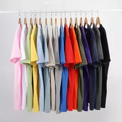 Camiseta de manga curta feminina, 100% algodão, monocromática, branca, preta, solta, com o pescoço, casual, moda feminina, tops verão