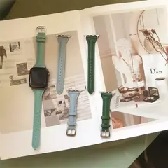 Pulseira de couro para Apple Watch, Banda, Pulseira, Ultra 9, 7, SE, 3, 4, 6, 8, 44mm, 40mm, 41mm, 42mm, 38 milímetros, 49 milímetros, 44 milímetros, 45 milímetros