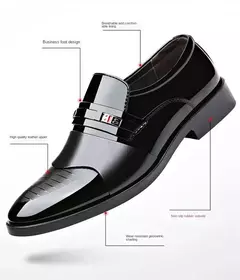 Sapatos de couro masculino, Formal Oxfords, Clássicos, Pontudo, Vestido, Casamento, Negócios, Casual, Escritório, Trabalhar