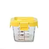 Caixa de armazenamento de alimentos de vidro para pequeninos, Baby Cup, Safe Microwave Safe, Frozen, 170ml