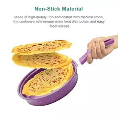 Conjunto de panelas e panelas antiaderentes, utensílio de cozinha, panelas, presentes para amigos e familiares, 13 peças - comprar online