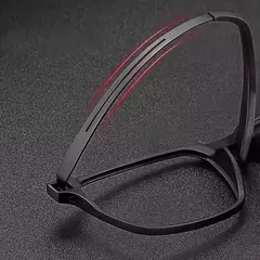 Óculos de leitura de bloqueio de luz azul para homens e mulheres, quadro óptico ultraleve óculos quadrados liga de titânio TR90 - comprar online