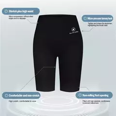 Shorts de ioga para mulheres, treino elástico, cintura alta, controle de barriga, calças Ruched Booty, calças justas de compressão sem costura - Wolf Magazine