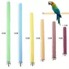 Papagaio colorido em pé, não tóxico, garra de pássaro, ecológico, criativo, reutilizável, durável, engraçado, portátil, decoração de gaiola