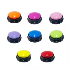 Engraçado portátil Recordable Pet Brinquedos, Brinquedos engraçados do cão, Viagem Falando Pet Starters, Falando Botões, Cute Pet Supplies - Wolf Magazine