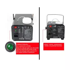 Máquina de fumaça automática para festa discoteca LED-600PLUS, clube de casamento, dispositivo de fumaça remoto para DJ - Wolf Magazine