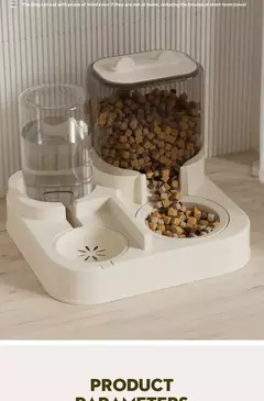 Imagem do Alimentador automático para gatos, alimentação para cães e gatos, fonte de água, bebedor, suprimentos de rega, dispensador de armazenamento de alimentos, acessórios para animais de estimação