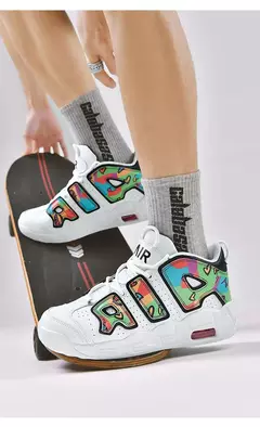 Sapatos respiráveis para homens Tênis de corrida de maratona, tênis de basquete ao ar livre, calçados esportivos casuais tamanho grande, inverno - Wolf Magazine