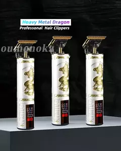Imagem do 2024 barbeador elétrico profissional para homens navalha para homens cortador de barba aparador barbeiro máquina de barbear t9 máquina de cortar cabelo dropshipping