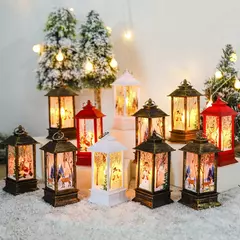Natal LED Light Lantern, Decoração para casa, Quarto, Fairy Lights, Ano Novo, Lâmpada decorativa, 2023
