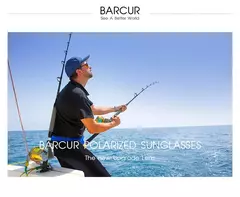 BARCUR-Óculos de sol esportivos leves polarizados para homens e mulheres, óculos de sol TR90, acessório para óculos, proteção UVAB - loja online