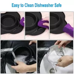 Tigela dupla antiderrapante para cães, com tapete de silicone, durável, aço inoxidável, alimentador de alimentos para animais de estimação, tigelas para cães e gatos na internet