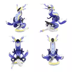 Original tomy pokemon figura zacian zamazentaeshiram arceus lunala rayquaza giratina zygarde palkia kyogre ação brinquedos pvc