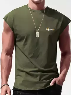 Camiseta esportiva sem mangas de musculação masculina, Top seco rápido, Treino Fitness, Ginásio, Corrida, Novo, 2022