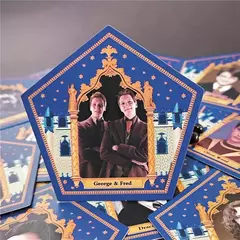 22 pçs harries assistente cartão de chocolate sapo feiticeiro anime pottered personagem cartão presente criativo cos adereços coleção - Wolf Magazine