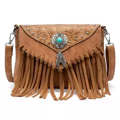 Celela design original bolsa de ombro para as mulheres couro do plutônio luxo embreagem designer bolsas ocidental bolsa franja saco do mensageiro - Wolf Magazine